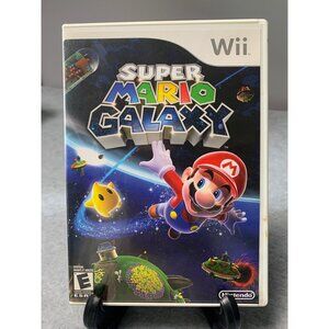 Super Mario Galaxy Wii Game Complete  Case & Manual 2010